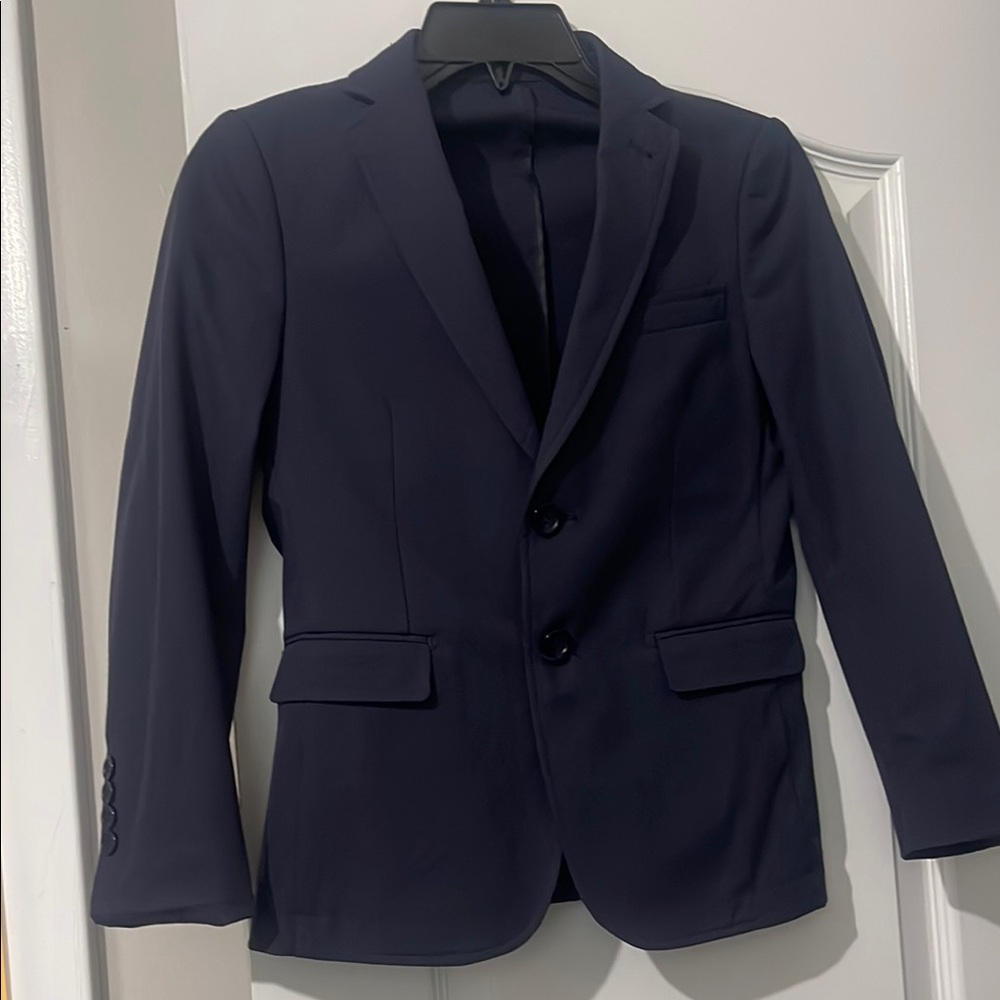 Boys  Navy Blazer stretch ZEKE
